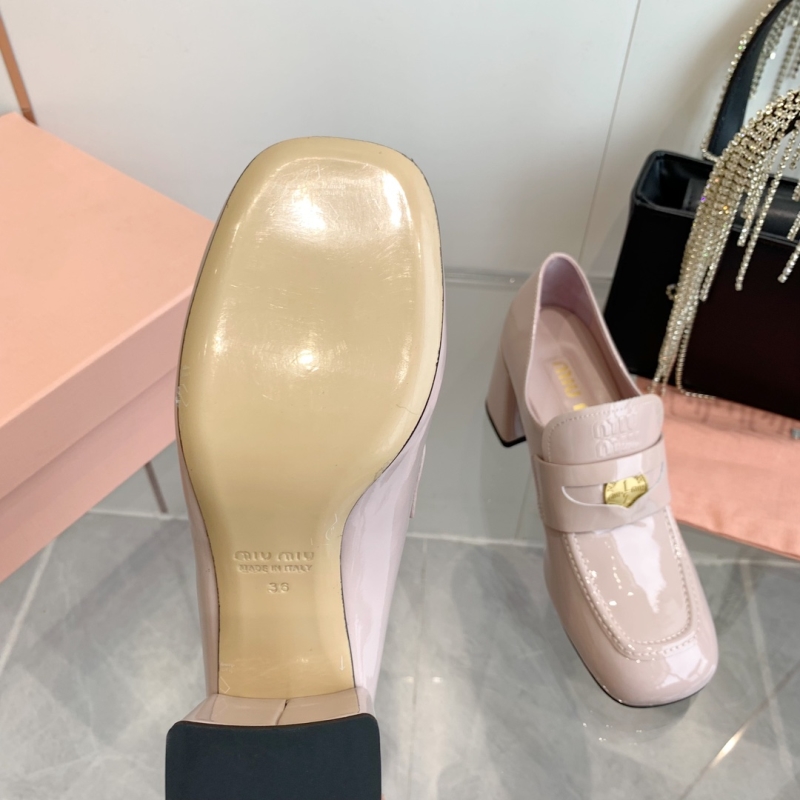 Miu Miu Leather Shoes